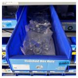Blue Bolt Bin Containing Assorted Hardware And Bol