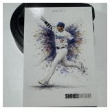 Custom Shohei Ohtani Graffiti Color Blast Baseball
