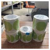 Five Rolls Of 2-inch Marking Stickers