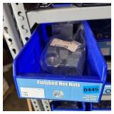 Blue Bolt Bin Containing Assorted Hardware And Bol