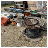 Large Roll Of Fiber-optic Cable, Selected Individu