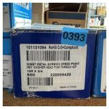 Box Of Hardware Screws; See Photo For Sizes And Qu