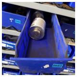 Blue Bolt Bin Containing Assorted Hardware And Bol