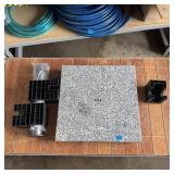 Marble Umbrella Stand Measuring Approximately 20 X