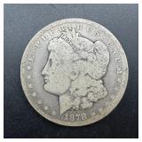 1878-cc Morgan Silver Dollar