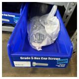 Blue Bolt Bin Containing Assorted Hardware And Bol