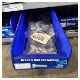 Blue Bolt Bin Containing Assorted Hardware And Bol