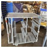 Walmart Rolling-dolly Cleaning Table; Portable Wor