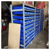 Triple Bolt-bin Rack Complete With 180 Bins