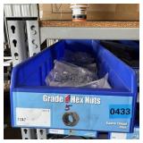 Blue Bolt Bin Containing Assorted Hardware And Bol