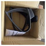 Set Of Black Loop Arms For A Mesh Chair
