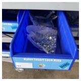 Blue Bolt Bin Containing Assorted Hardware And Bol