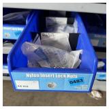 Blue Bolt Bin Containing Assorted Hardware And Bol