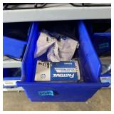 Blue Bolt Bin Containing Assorted Hardware And Bol