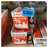 2 Boxes Of 3/4-inch Ramset Nails