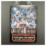 Custom De'von Achane & Chop Robinson Uptown Footba