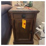 Nightstand / End Table w/ Outlet