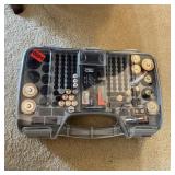 Assorted Batteries & Tester Case
