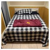 Queen-size Bed Frame W/ Nectar Memory Foam Mattres