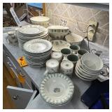 Approx. 55-Piece Pfaltzgraff Naturewood Dinnerware