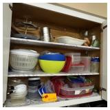 Cabinet Contents ï¿½ Storage Containers, Dishes & Ju