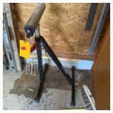 Adjustable Table Saw Roller Stand