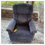 Blue Pinnacle La-z-boy Reclining Rocking Chair