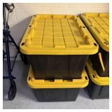 (x2) Commander Xxl 27-gallon Totes W/ Lids