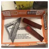 Wedge Block Chisels & T-Square