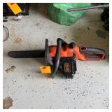 Black & Decker Battery Chainsaw