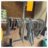 Assorted C-Clamps & Vise Grip Clamps