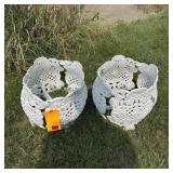 2 Metal Plant Stands