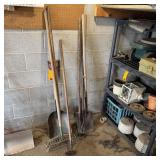 Rakes, Shovels & Garden Hose