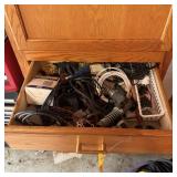 Drawer of Electrical Cords & Copper Wire