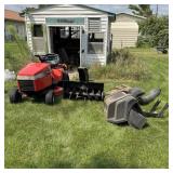 Simplicity Riding Lawn Tractor with Attachments