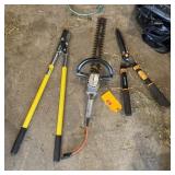 Black & Decker Hedge Trimmer & Fiskars Clippers