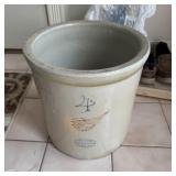 4-Gallon Red Wing Crock w/ Approx. 4' Wing