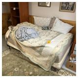 Full-size Bed Frame W/ Mattress & Box Spring