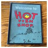 Rare Hot Fish Shop Menu ï¿½ Winona Collectible