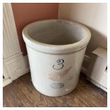3-Gallon Red Wing Crock w/ Approx. 4' Wing