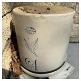 15-gallon Union Stoneware Red Wing Birch Leaf Croc