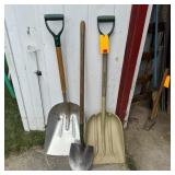 3-Piece Shovel Lot