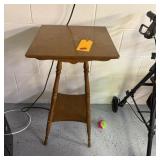 Plant / Parlor Table W/ Lower Shelf