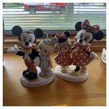 Walt Disney Precious Moments Mickey & Minnie Figur