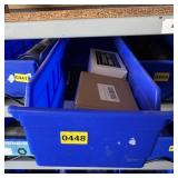 Bolt bin containing assorted hardware and bolts/Mi