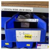 Bolt bin containing assorted hardware and bolts/Mi