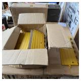 Large lot of rubber door threshold pads. See photo