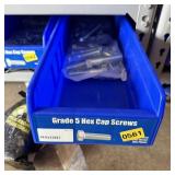 Bolt bin containing assorted hardware and bolts/Mi