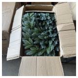 Decorative lighted Christmas wreaths. See photos.