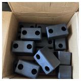 Lot of rubber blocks. See photos.